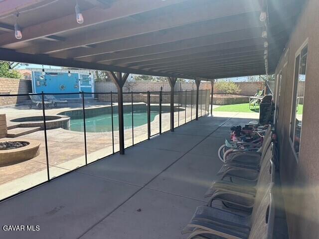 37610 Ruby Lane Palmdale, CA 93552 - Photo 16 of 22 patio pool view