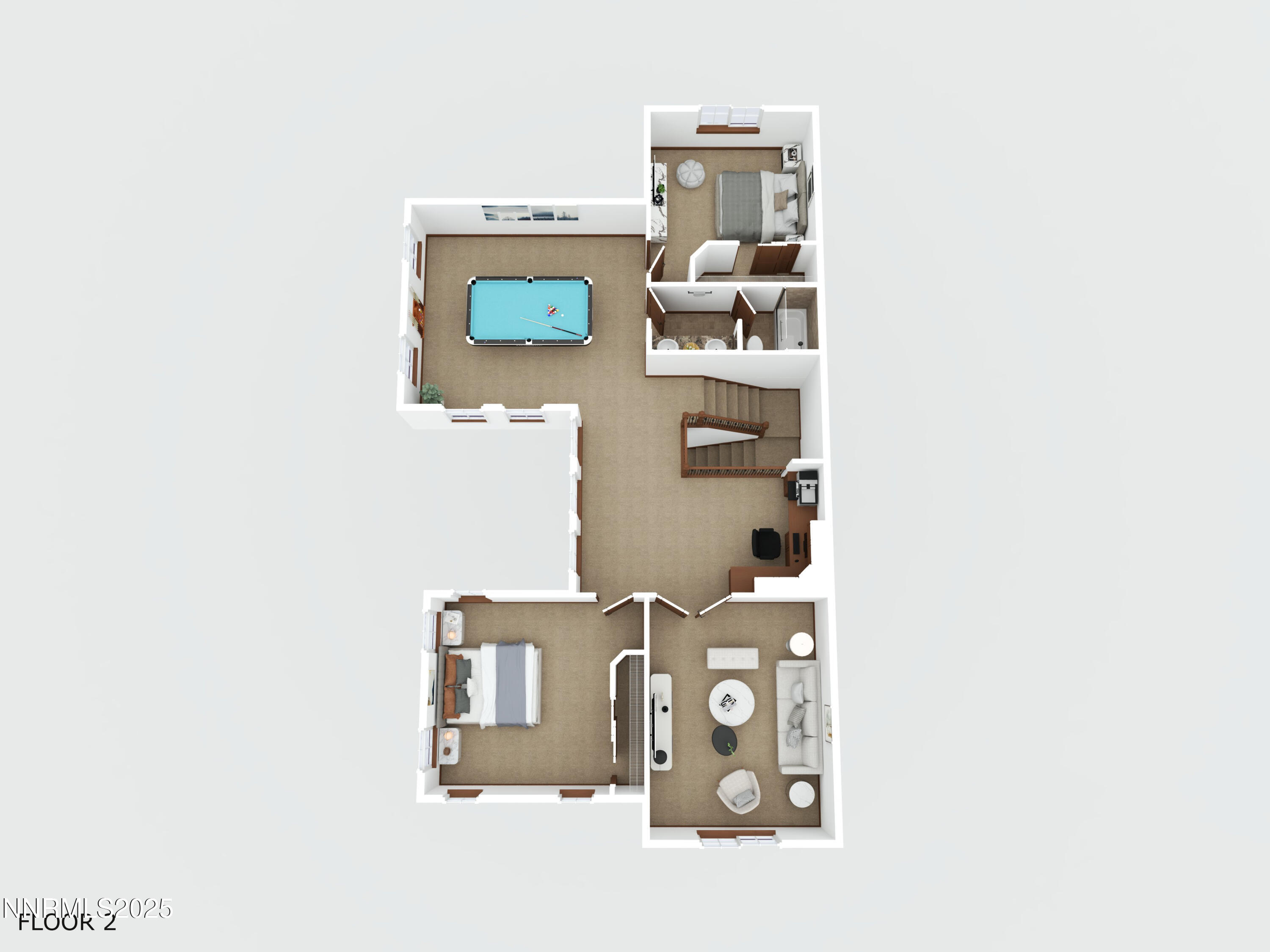 3990 San Donato Loop Reno, NV 89519 - Photo 72 of 72 2nd_floor_3990_san_donato_loop_reno