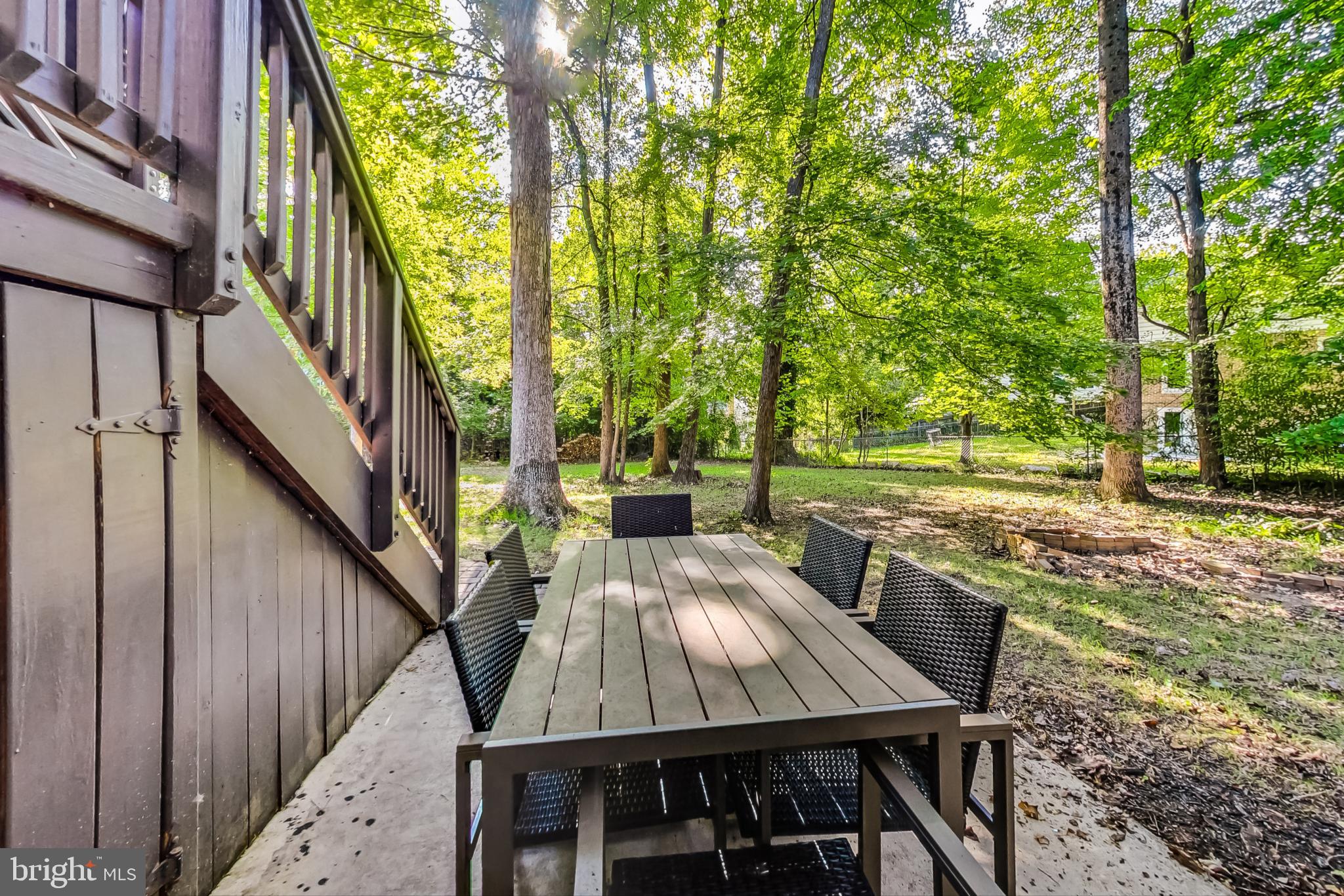 9729 Maury Road Fairfax, VA 22032 - Photo 58 of 67 Rear patio, off lower level