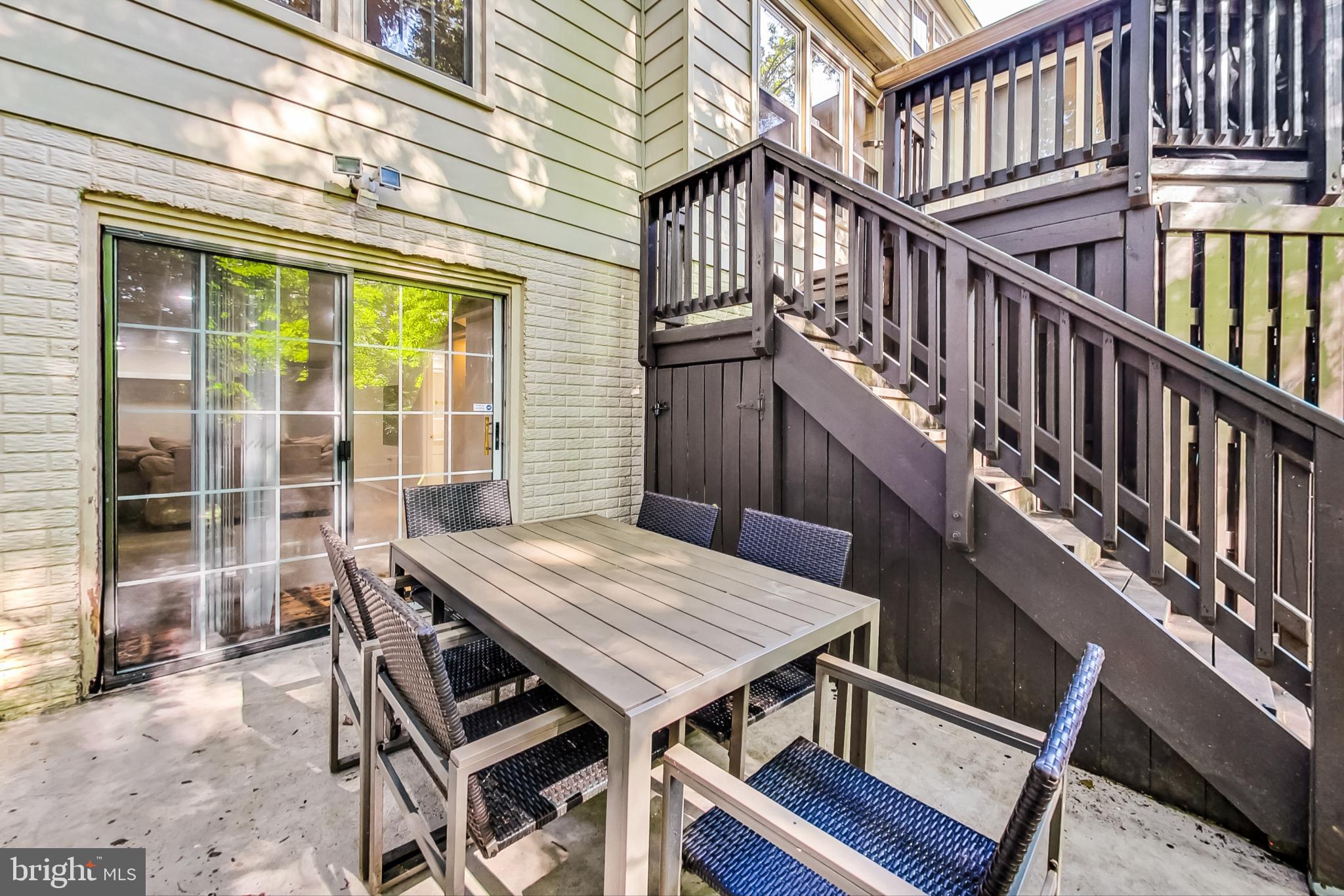 9729 Maury Road Fairfax, VA 22032 - Photo 59 of 67 Rear patio, off lower level