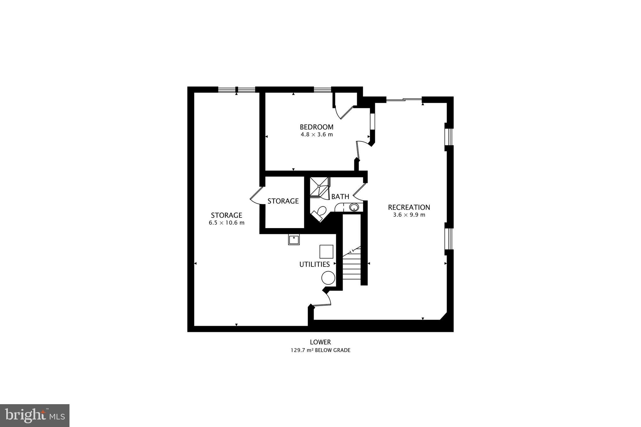 9729 Maury Road Fairfax, VA 22032 - Photo 67 of 67 Floor Plan - Lower Level