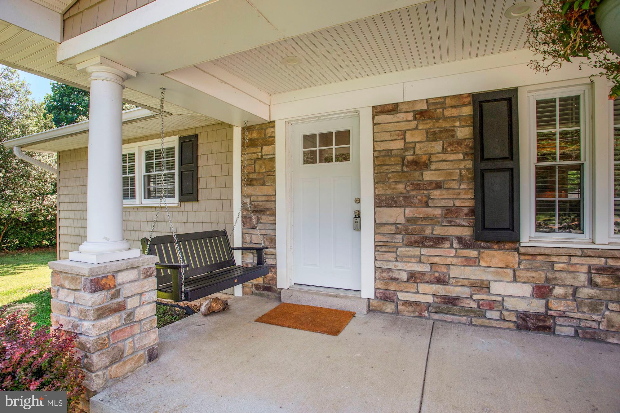 4541 Lower Beckleysville Road Hampstead, MD 21074 - Photo 32 of 37 Covered Front Porch