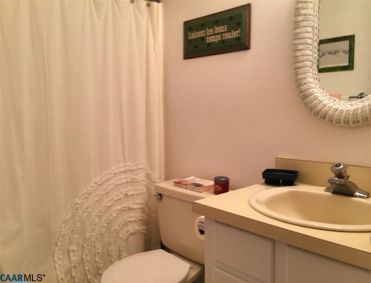 4354 Dickerson Road Charlottesville, VA 22911 - Photo 16 of 21 a bathroom with a sink and a mirror