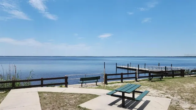 a view of outdoor space with porch and sitting area