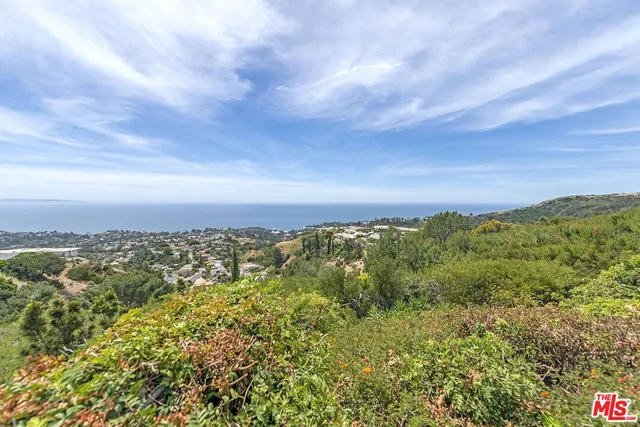 view of a city and mountains