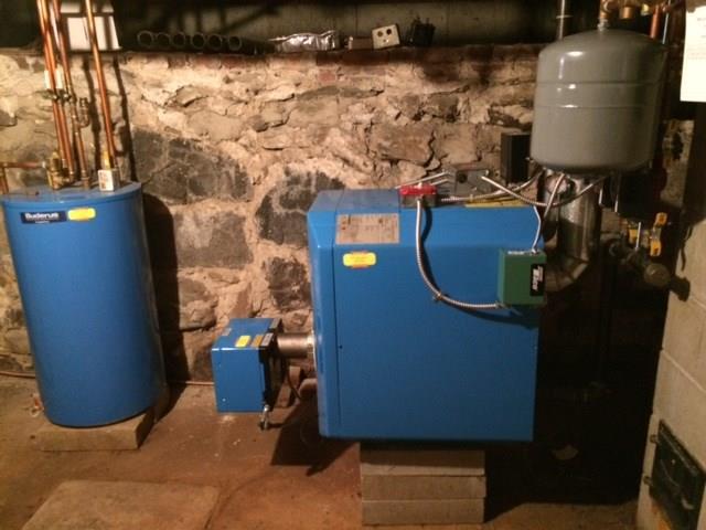 76 Grant Road Saco, ME 04072 - Photo 26 of 27 Buderus with hot water storage tank.