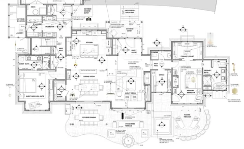 a picture of a bathroom with a shower