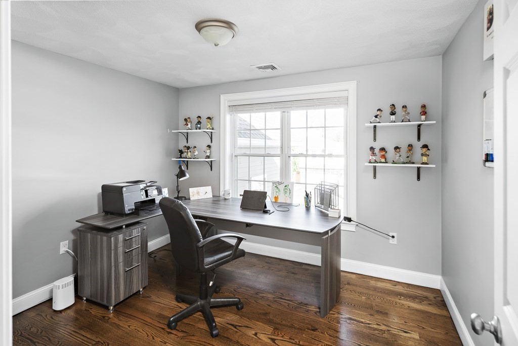 2 Willow Avenue Danvers, MA 01923 - Photo 28 of 42 a view of a workspace with furniture and a window