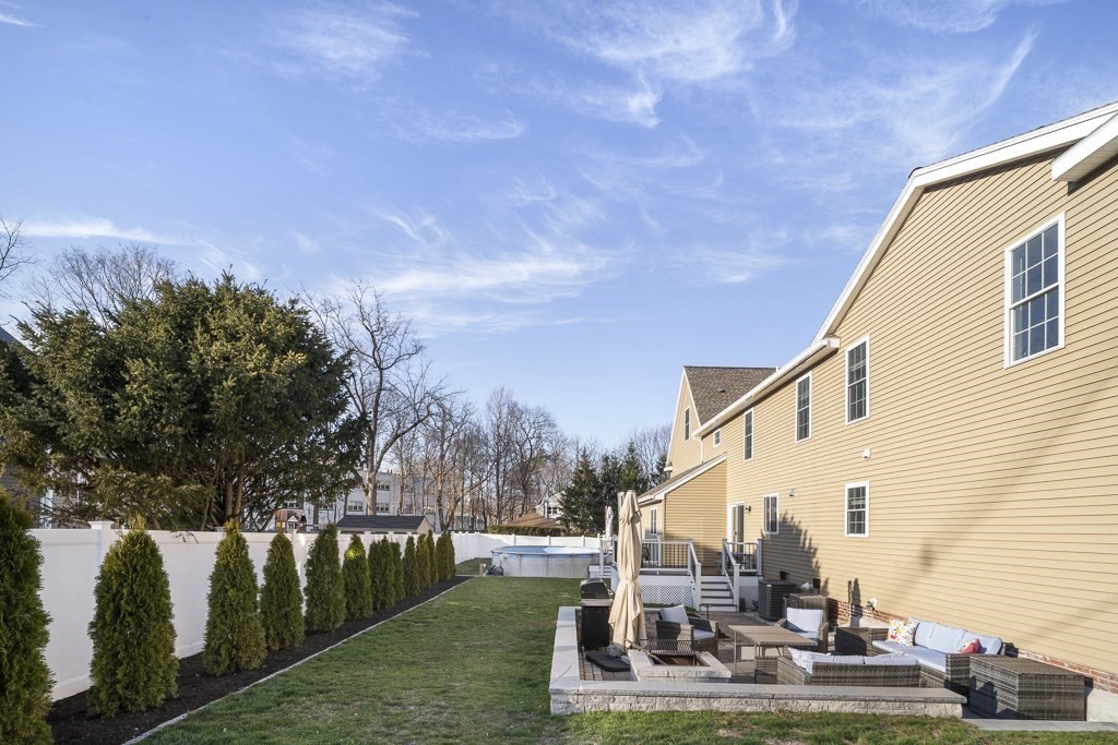 2 Willow Avenue Danvers, MA 01923 - Photo 39 of 42 a view of a patio with a yard