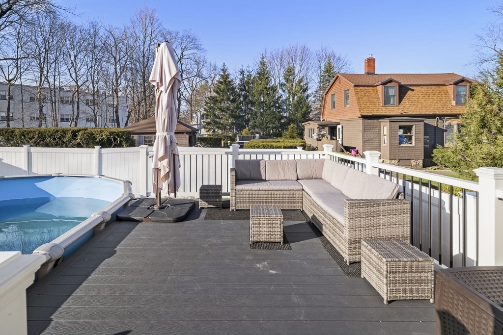 2 Willow Avenue Danvers, MA 01923 - Photo 40 of 42 a view of a patio with a yard