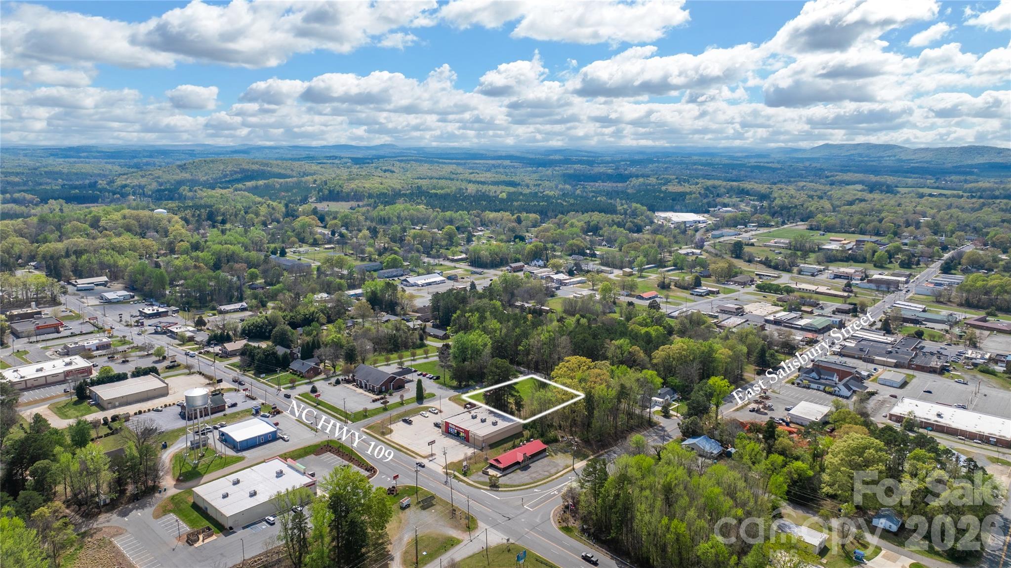 35 Varner Street Denton, NC 27239 - Photo 11 of 16 an aerial view of a city