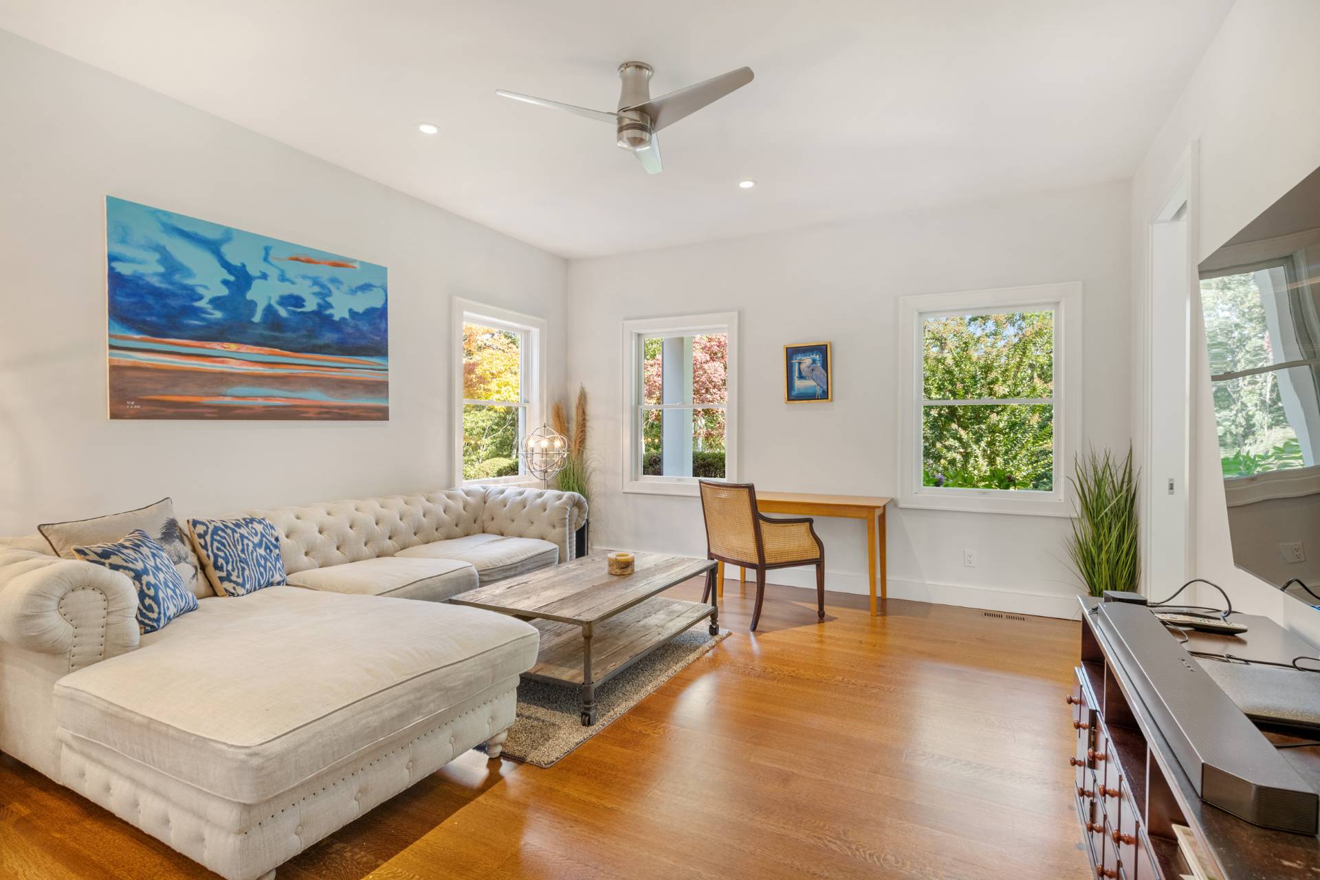 Undisclosed Address Sag Harbor, NY 11963 - Photo 14 of 36 a living room with furniture and a window