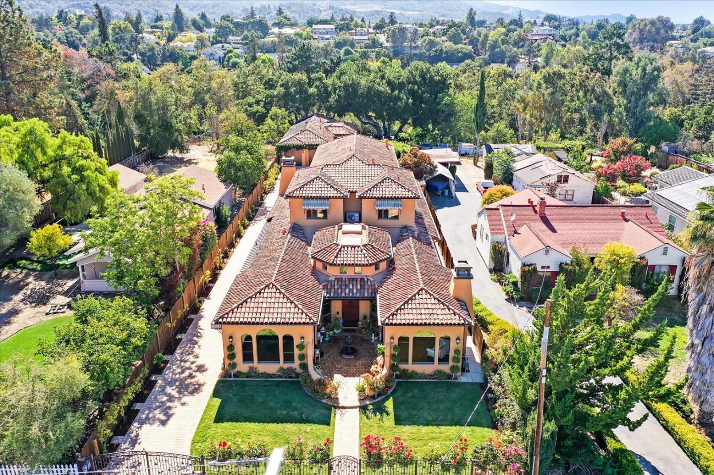 10091 Byrne Avenue Cupertino, CA 95014 - Photo 2 of 21 an aerial view of a house