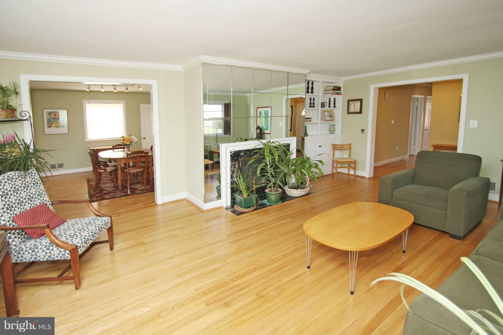 1459 Roxanna Road Northwest Washington, DC 20012 - Photo 4 of 30 Living Room awash with lots of natural light!