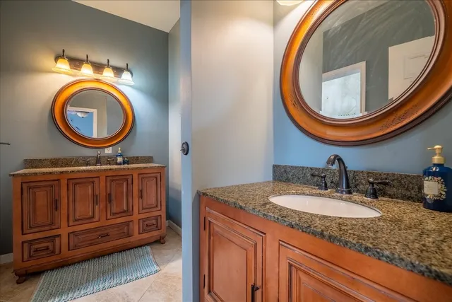 a view of a backyard of the house