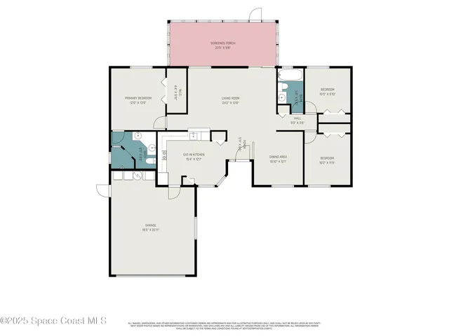 $345,000 | 864 Gardener Road, Rockledge, FL 32955
