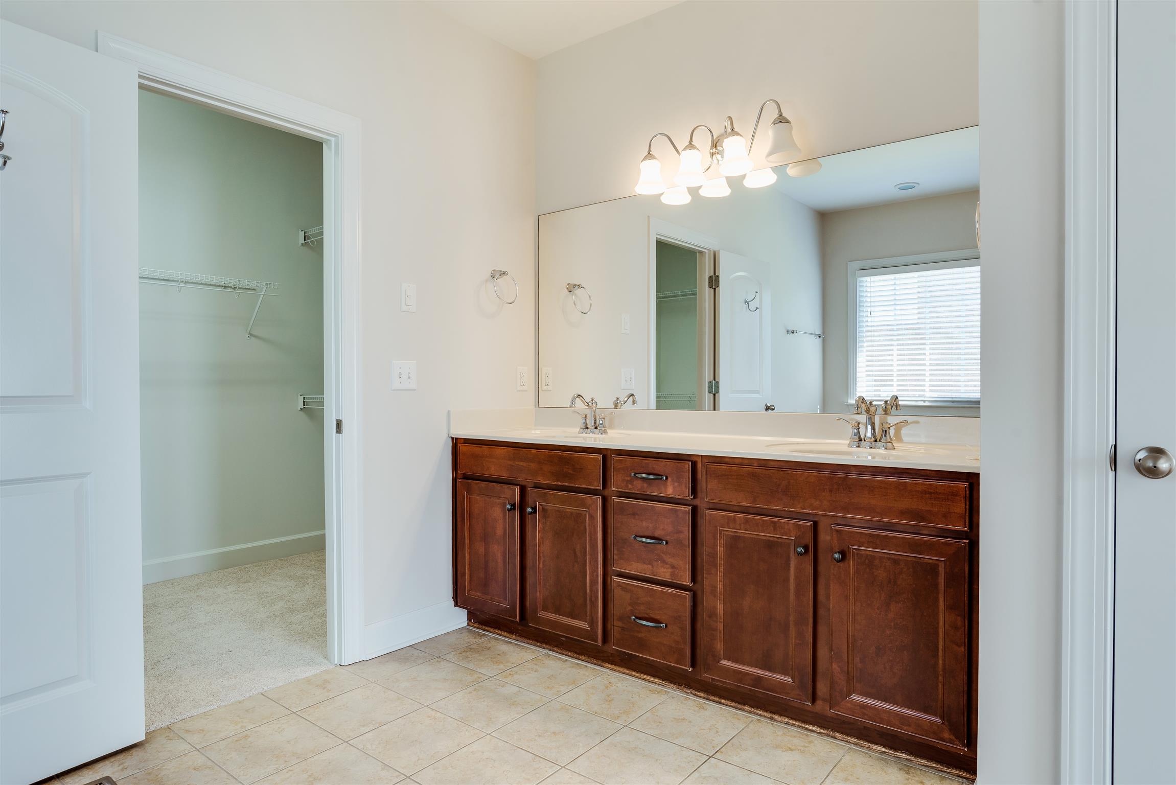 134 Wise Road Franklin, TN 37064 - Photo 17 of 30 Double vanities in master bedroom with abundant storage in the master closet