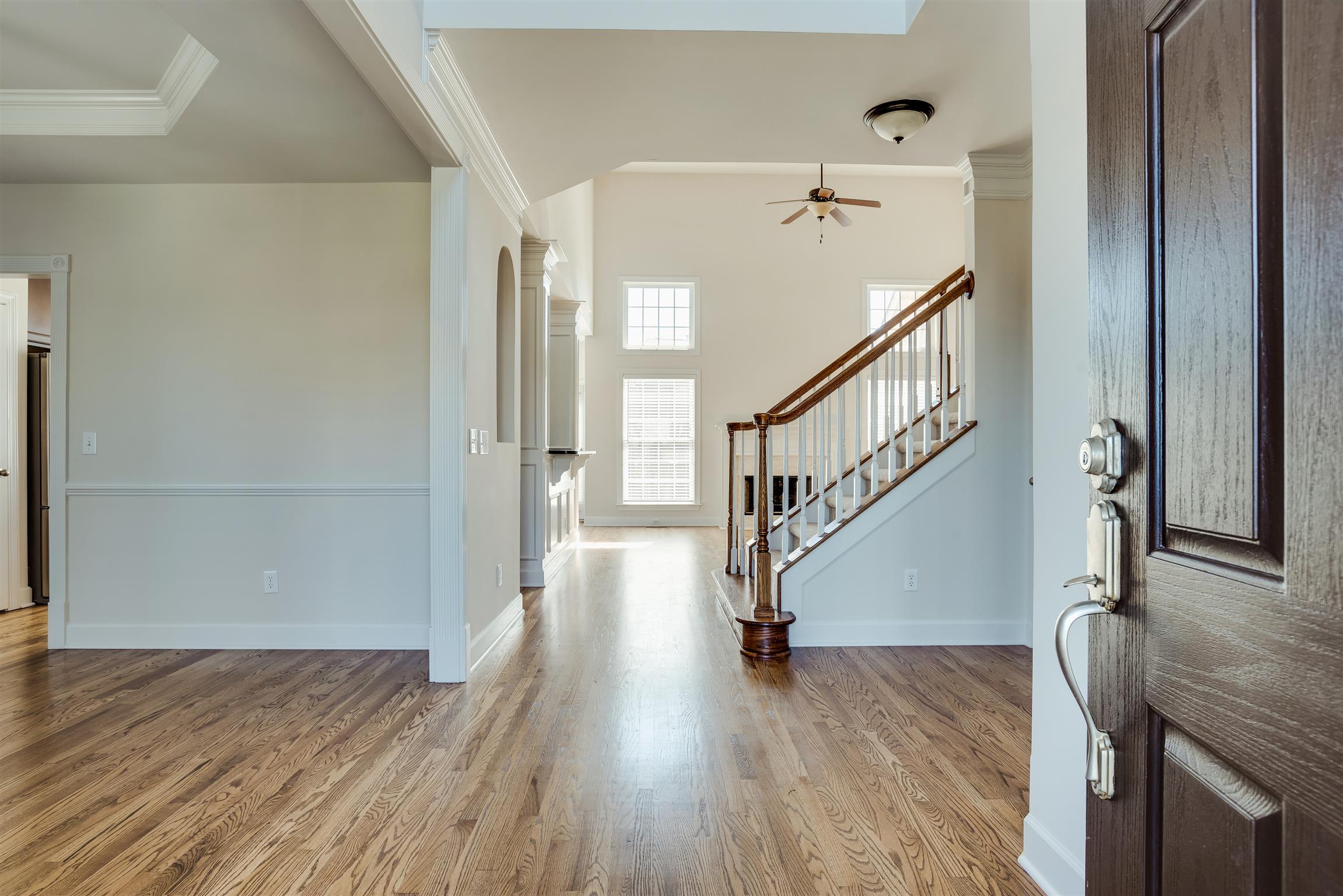 134 Wise Road Franklin, TN 37064 - Photo 5 of 30 Entry foyer with hardwood floors