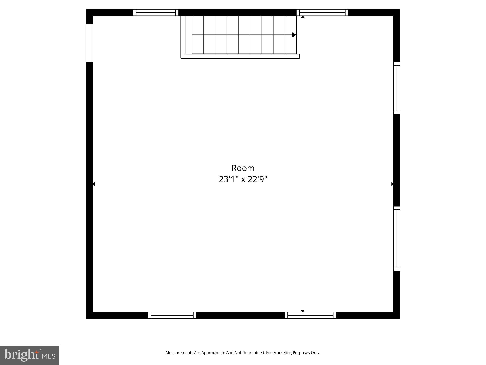 5057 Old Auburn Road Warrenton, VA 20187 - Photo 45 of 47 a black and white photo of a room