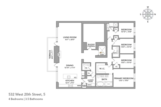 $5,250,000 | 532 West 20th Street, Unit 5 | Chelsea