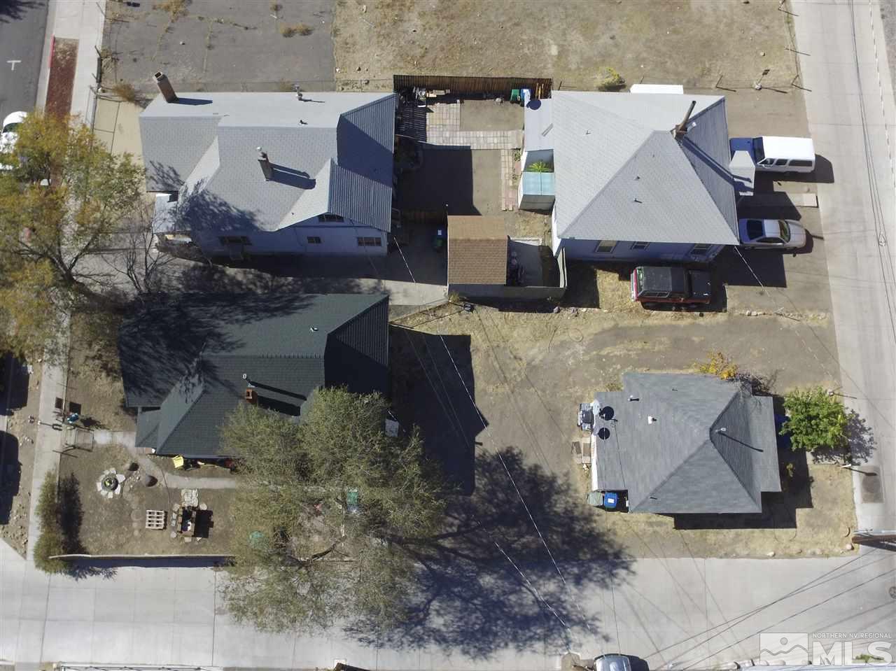 127 Ridge Street Reno, NV 89501 - Photo 1 of 1 an aerial view of a house with garden