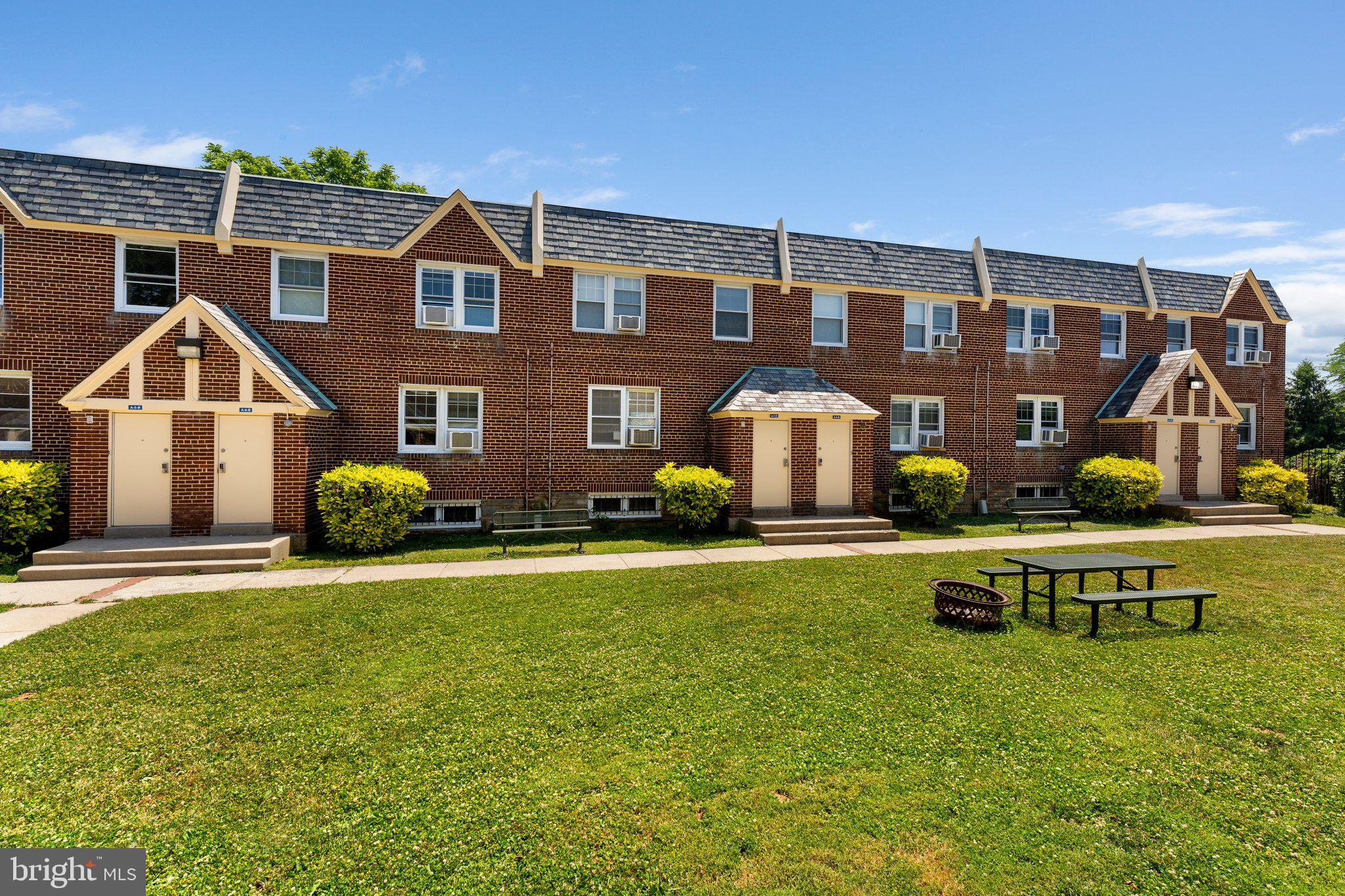 5346 Chew Avenue, Unit 2A Philadelphia, PA 19138 - Photo 3 of 17 a front view of house with yard and outdoor seating