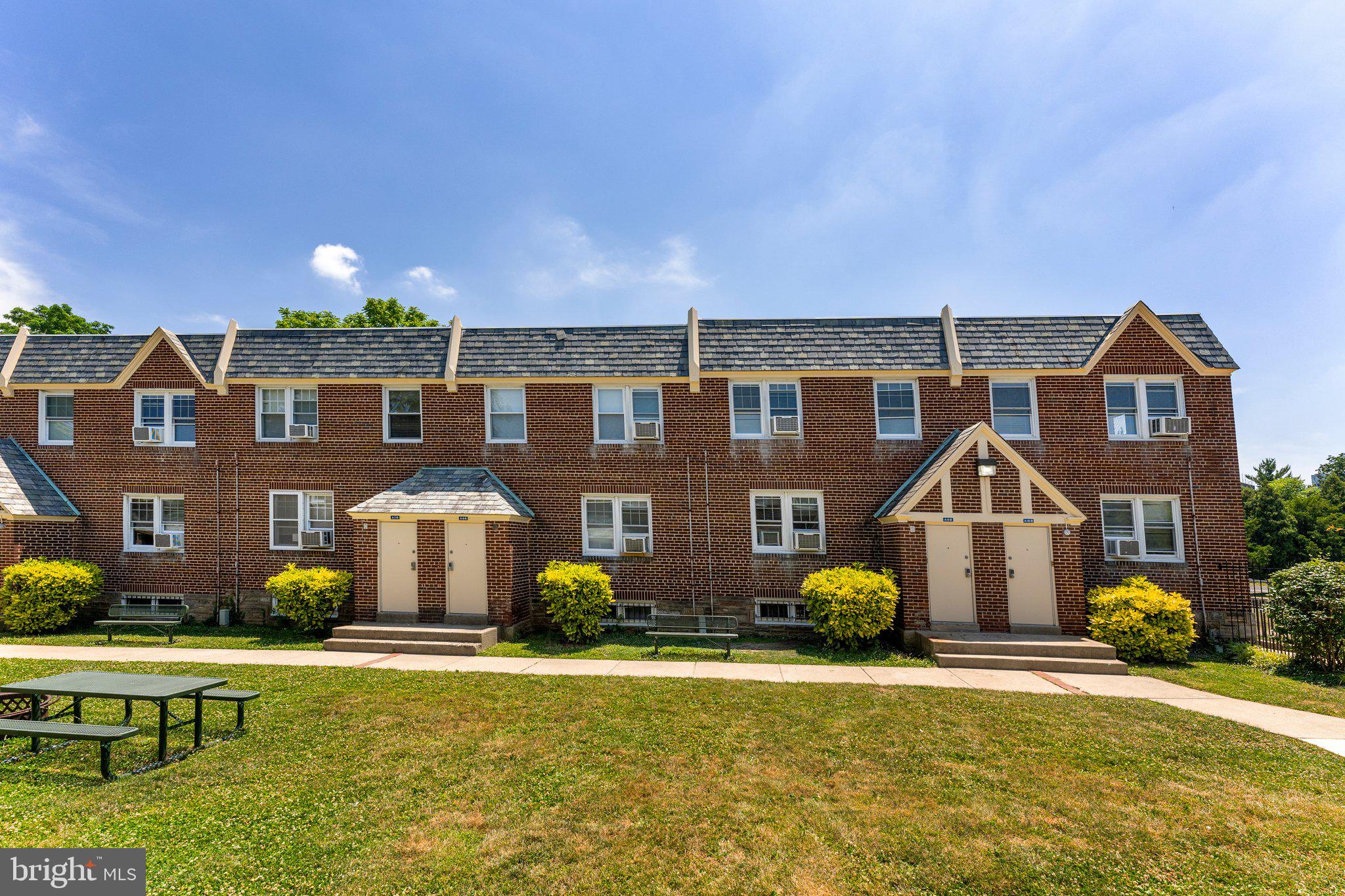 5346 Chew Avenue, Unit 2A Philadelphia, PA 19138 - Photo 4 of 17 a front view of house with yard and outdoor seating