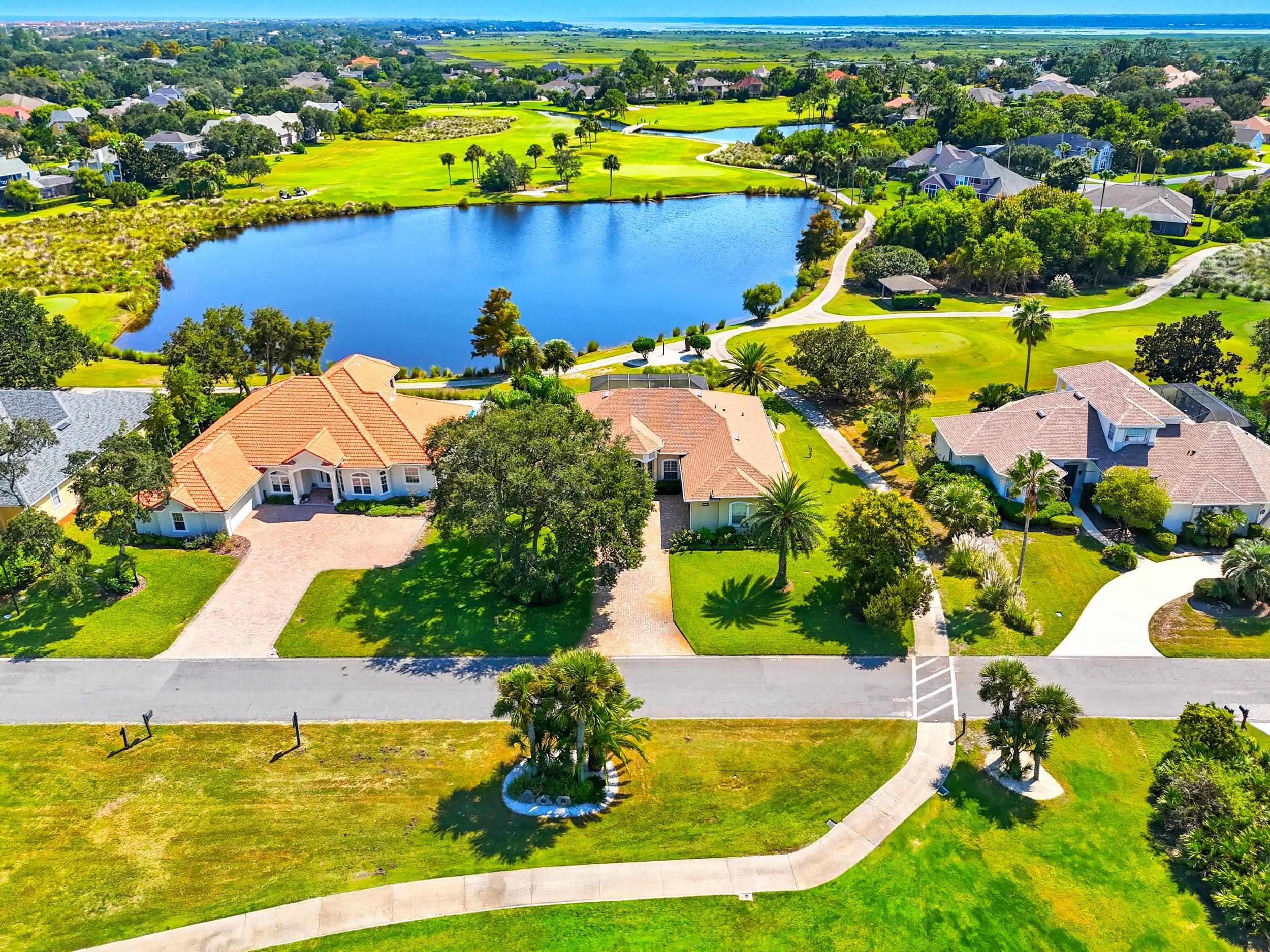 305 Marsh Point Circle St. Augustine, FL 32080 - Photo 3 of 82 an aerial view of a house with a swimming pool yard and outdoor seating