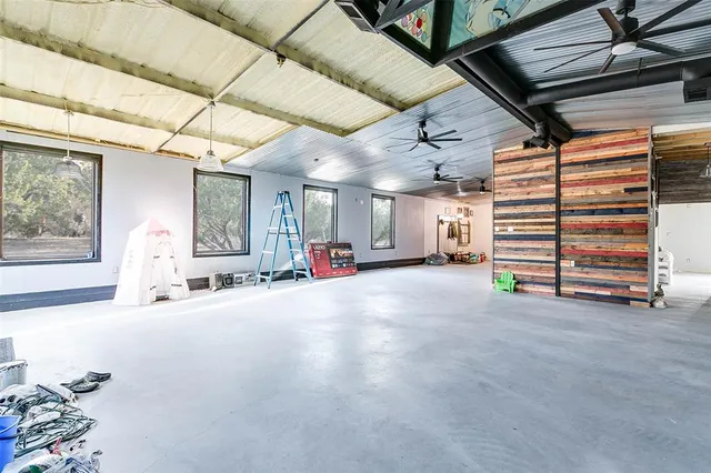 a bedroom with baby toys and a baby crib
