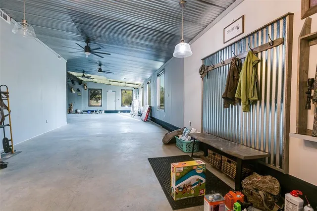 a view of a storage room with a lot of stuff