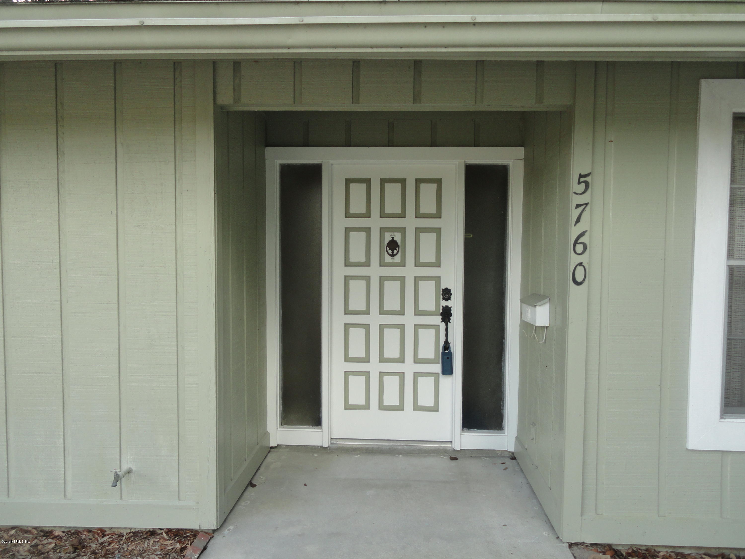 Covered Front Entrance