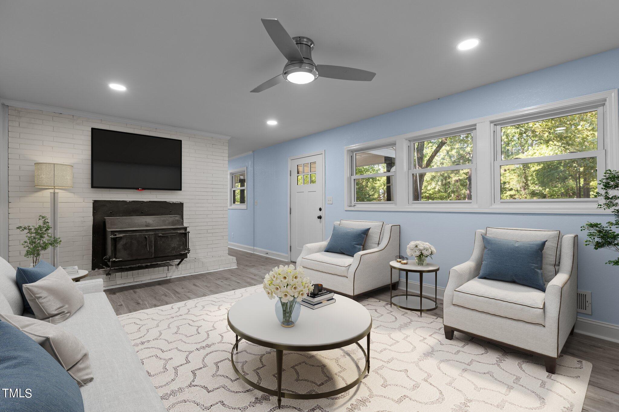 1302 Buffaloe Road Garner, NC 27529 - Photo 11 of 23 48-web-or-mls-Living Room 2