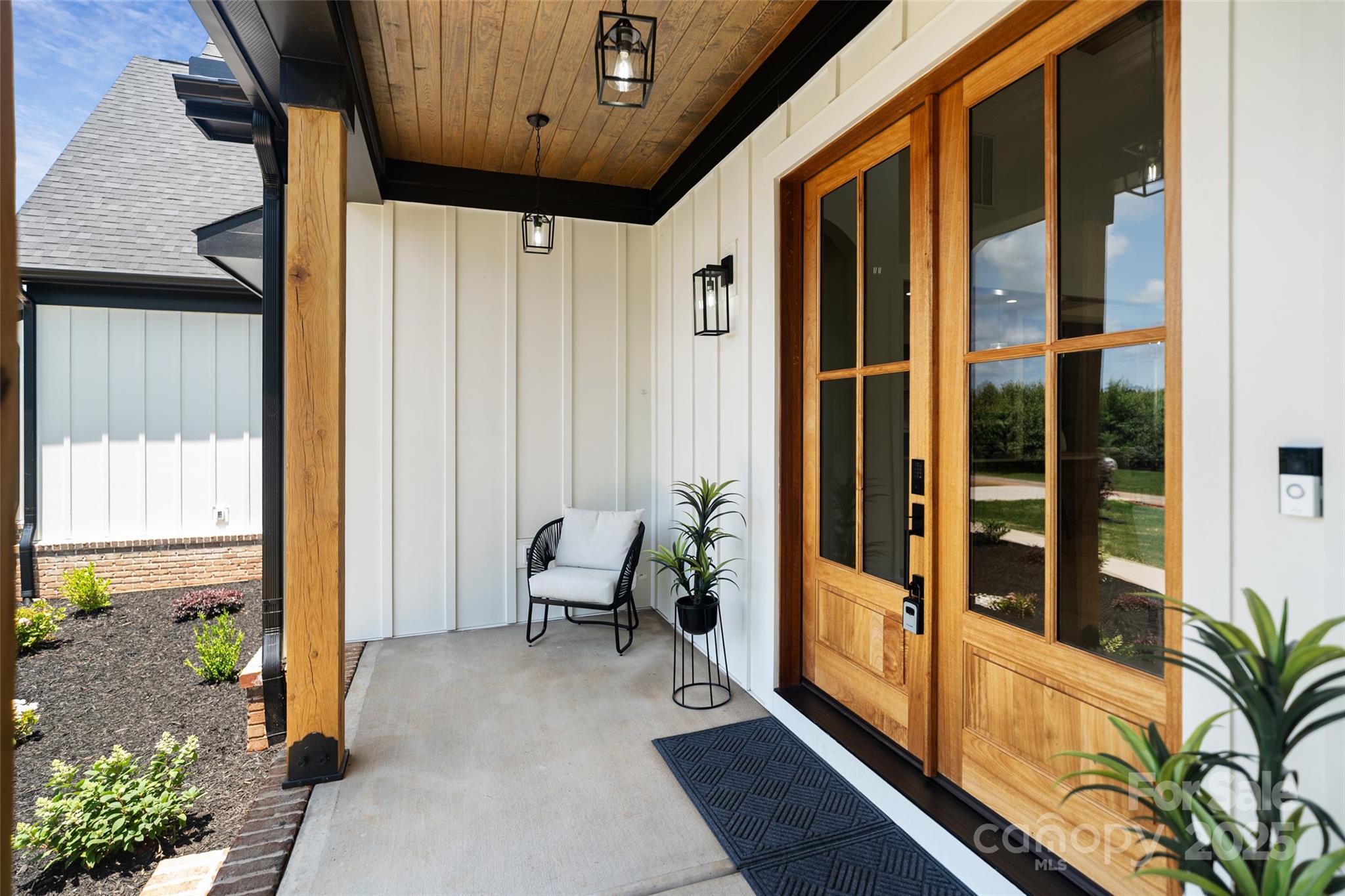 5015 Lancaster Highway Monroe, NC 28112 - Photo 20 of 46 a view of a balcony with wooden floor and furniture