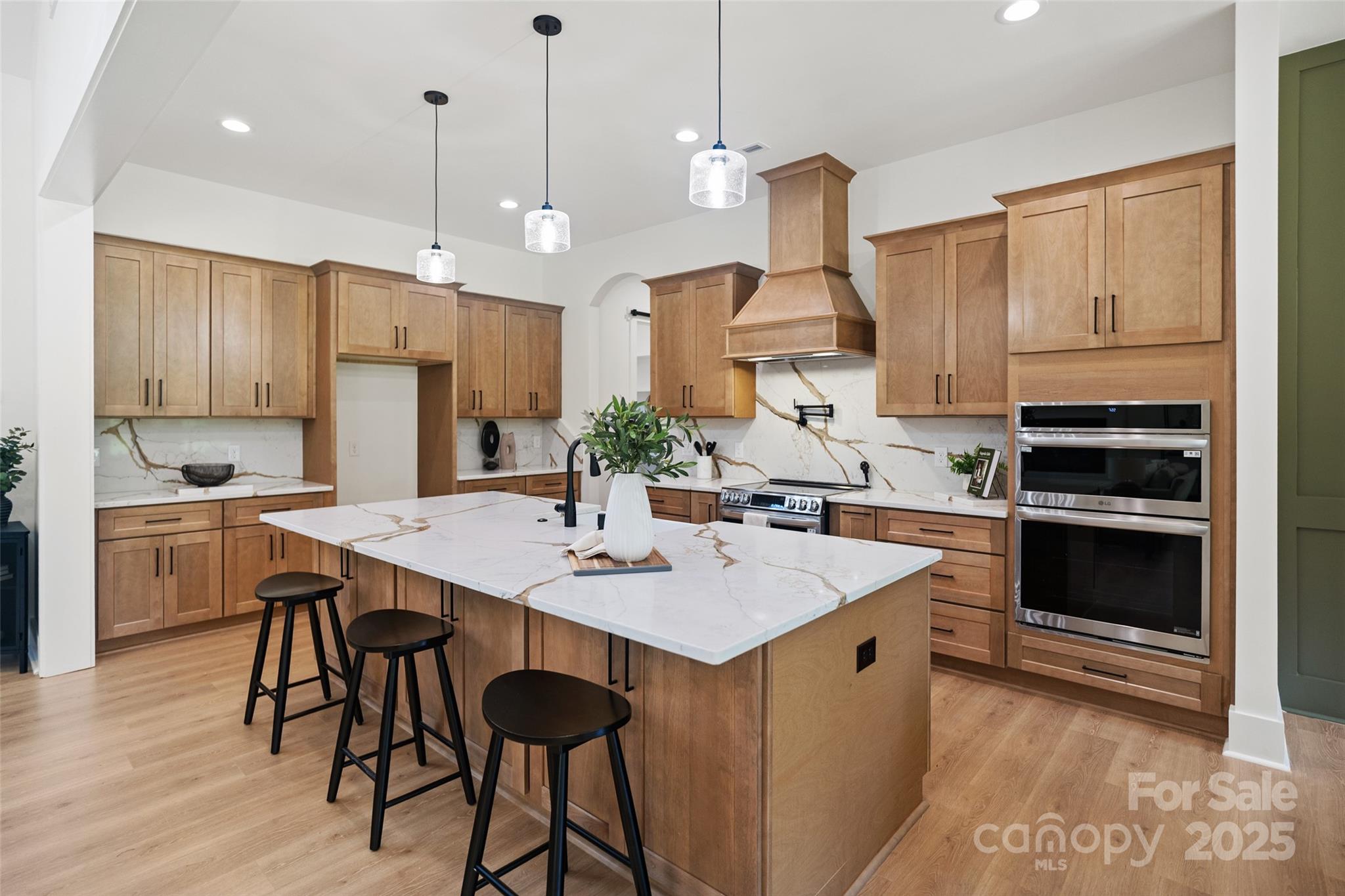 5015 Lancaster Highway Monroe, NC 28112 - Photo 32 of 46 a kitchen with a sink stainless steel appliances and cabinets