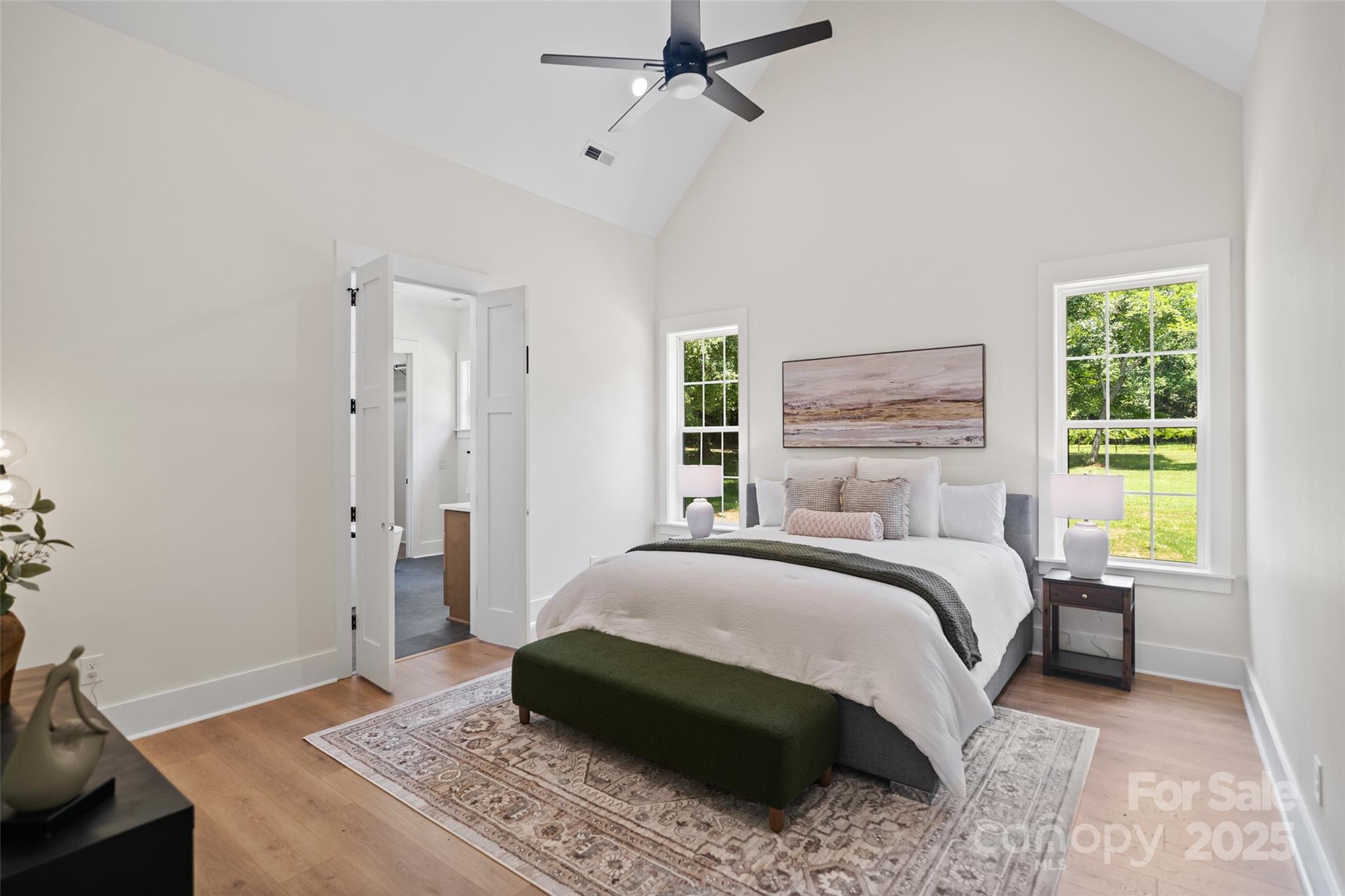 5015 Lancaster Highway Monroe, NC 28112 - Photo 42 of 46 a bedroom with a bed and a window