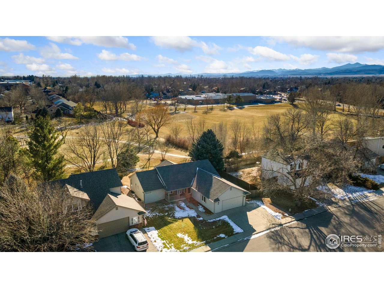 2607 Bison Road Fort Collins, CO 80525 - Photo 2 of 27 Aerial View of Front Exterior