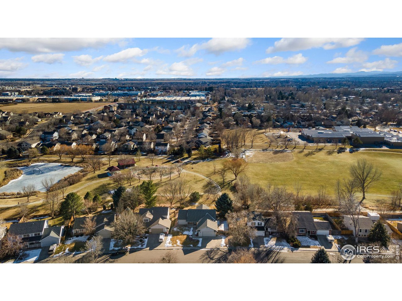 2607 Bison Road Fort Collins, CO 80525 - Photo 27 of 27 Aerial View of Neighborhood