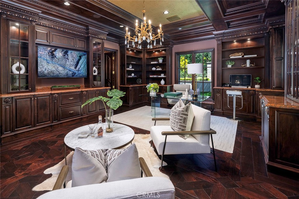 26 Deep Sea Newport Coast, CA 92657 - Photo 14 of 50 a living room with furniture and chandelier