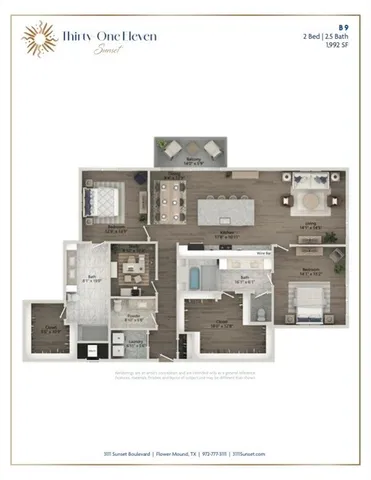 $8,945 | 3111 Sunset Boulevard, Unit 1422, Flower Mound, TX 75022