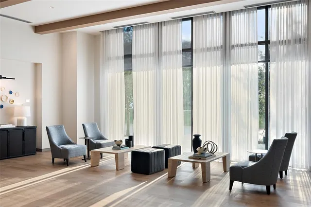 a living room filled with furniture and furniture