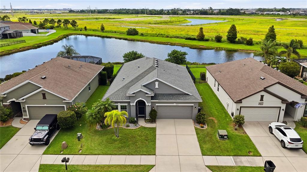 10920 79th Street East Parrish, FL 34219 - Photo 51 of 73 an aerial view of a house with a swimming pool
