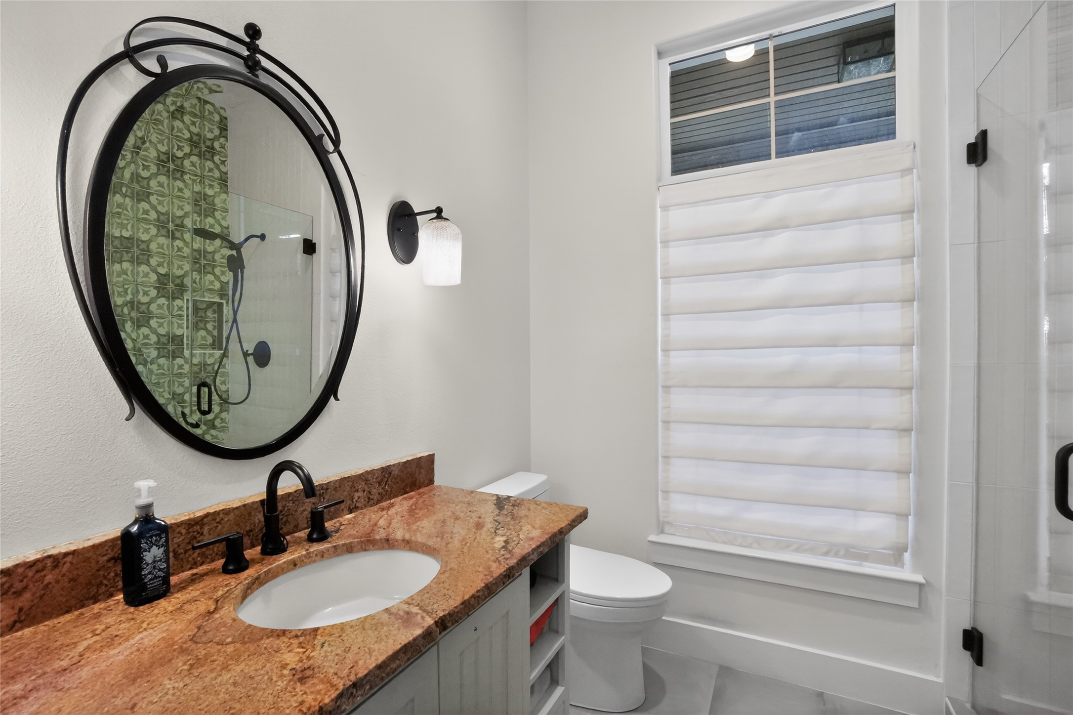 3627 Stoneridge Road, Unit 1 Austin, TX 78746 - Photo 20 of 39 Full bath with vanity and a shower stall