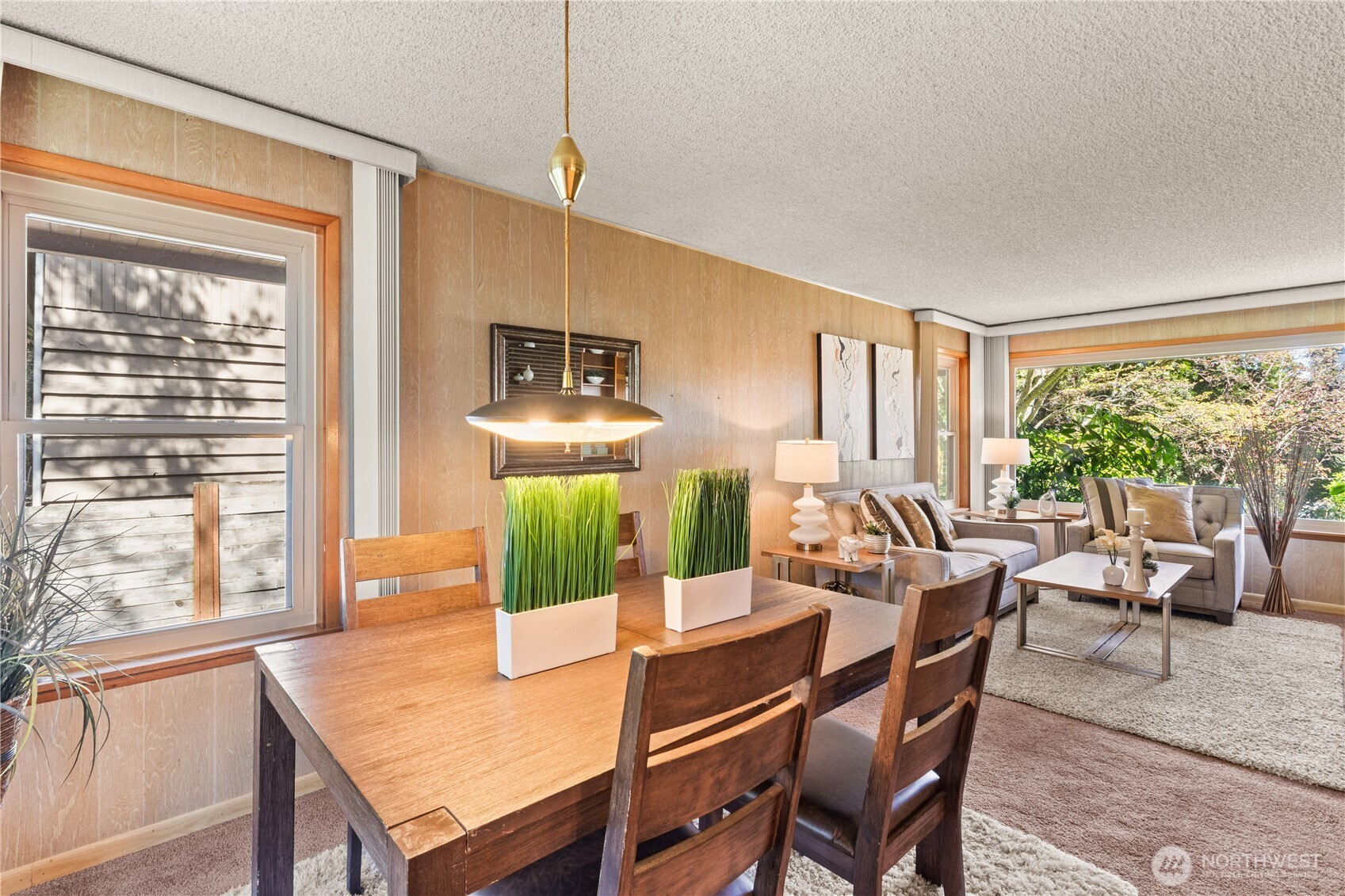 15829 4th Avenue Southwest Burien, WA 98166 - Photo 11 of 37 a view of a dining room with furniture window and outside view