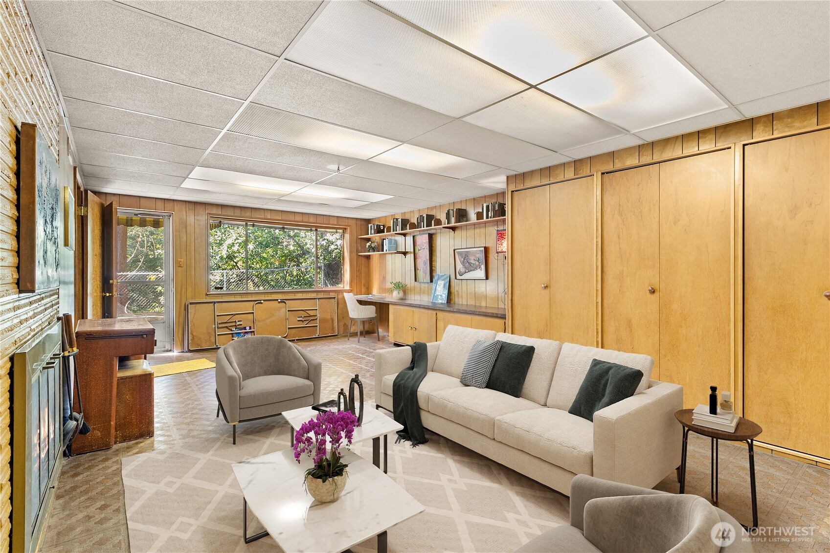 15829 4th Avenue Southwest Burien, WA 98166 - Photo 23 of 37 a living room with furniture and a large window