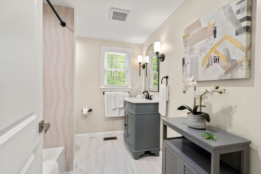 16 Churchill Road Plympton, MA 02367 - Photo 19 of 42 a view of bathroom with dual sinks