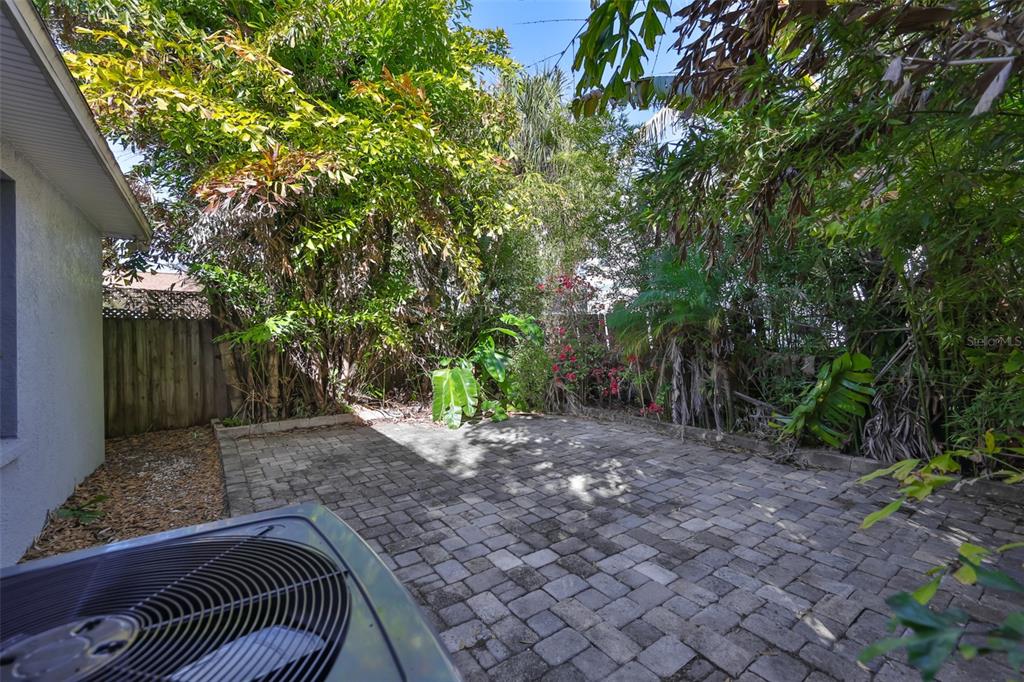 2331 West Chestnut Street Tampa, FL 33607 - Photo 29 of 33 a backyard of a house with lots of green space