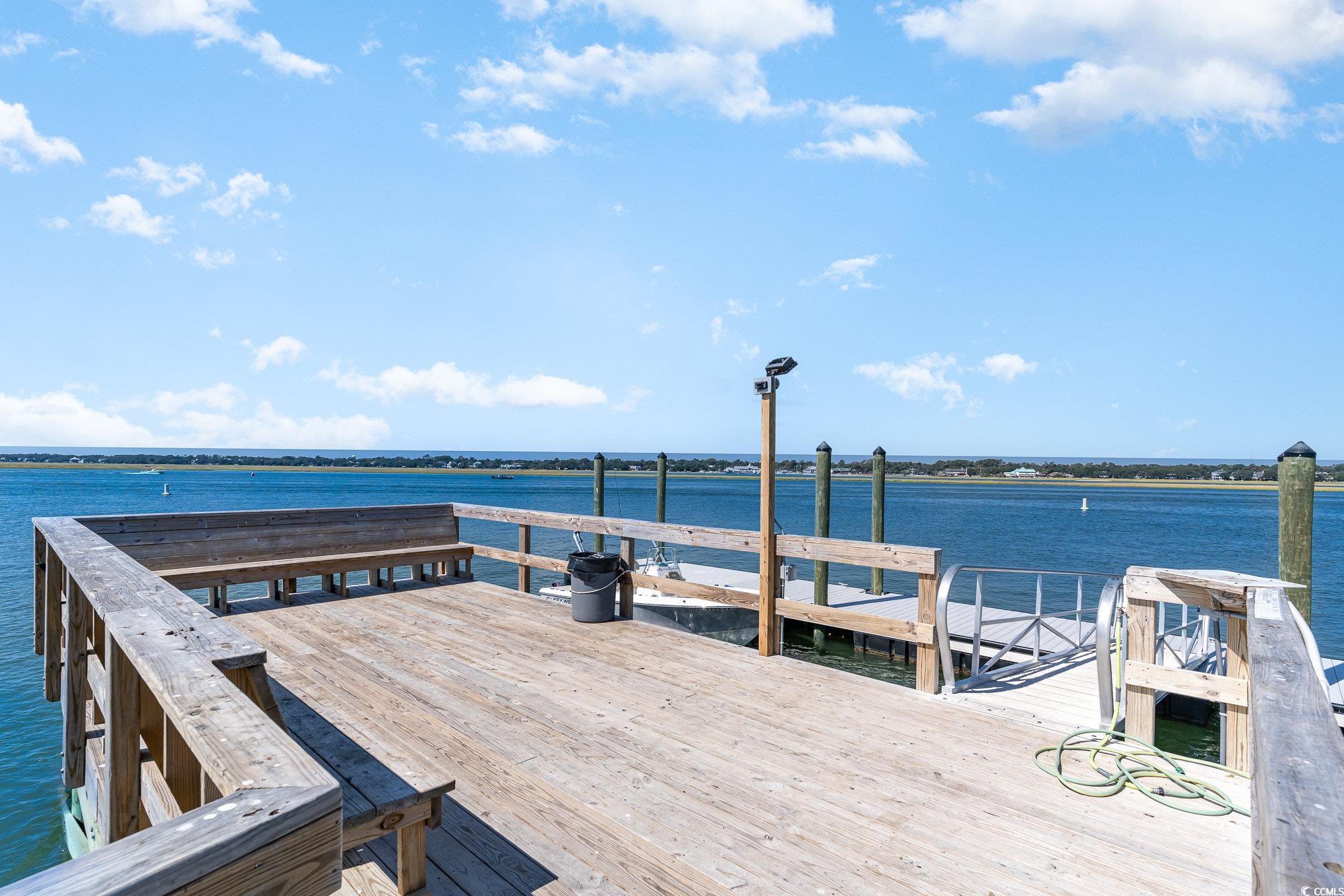 1582 South Waccamaw Drive, Unit 60 Murrells Inlet, SC 29576 - Photo 22 of 24 Dock area featuring a water view