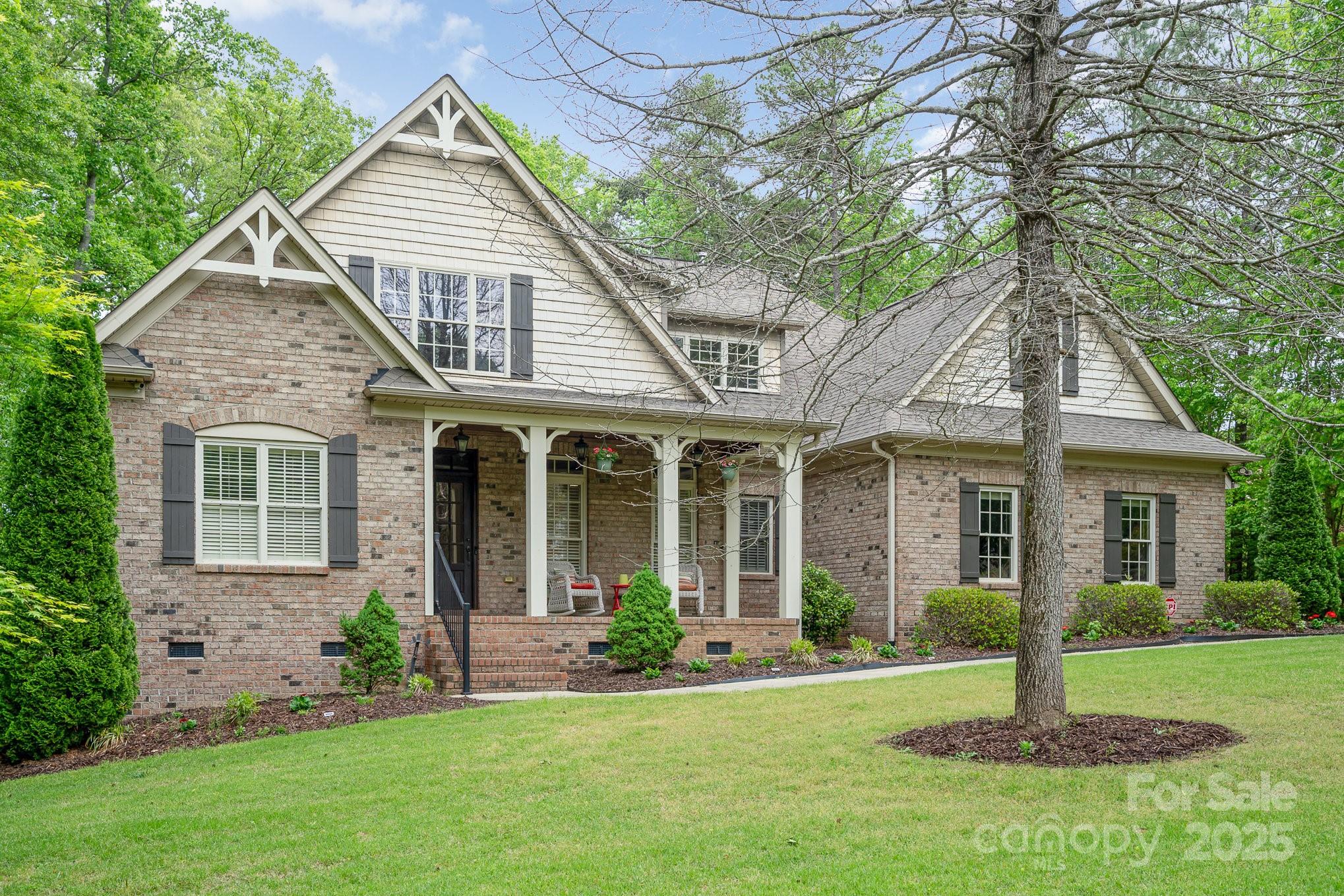 112 Spring Branch Road Fort Mill, SC 29715 - Photo 1 of 43 front view of a house with a yard