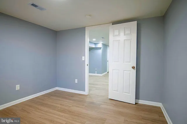 wooden floor in an empty room