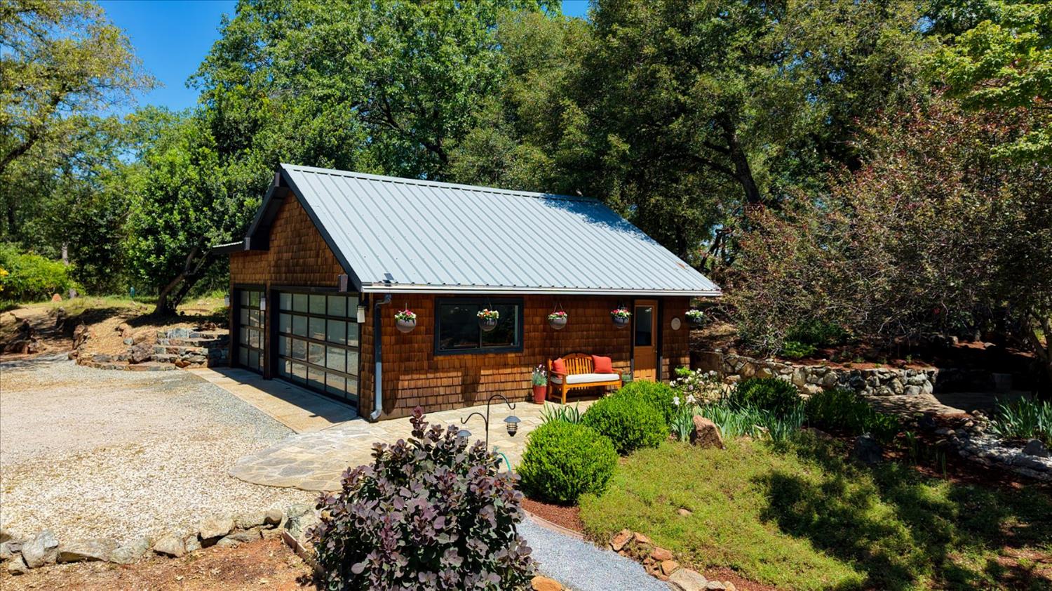20111 Tanglewood Road Grass Valley, CA 95945 - Photo 69 of 93 a view of a house with backyard and sitting area